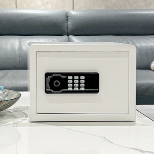 crmcr卡唛保险柜家用2025年新款小型家用防盗保险箱入衣柜指纹密码自动开门保管箱25cm全钢可入墙入柜安装