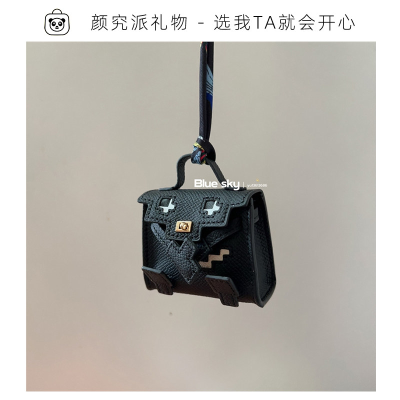 手工马赛克娃娃包挂件钥匙扣