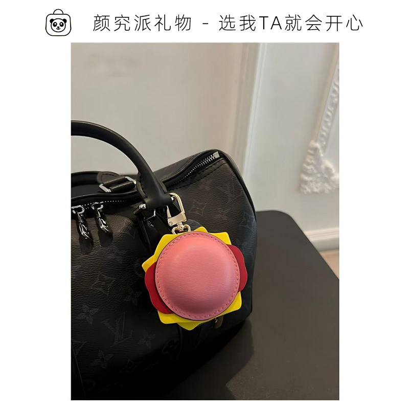 heehee|汉堡包耳机包包挂驴家耳机包苹果耳机包
