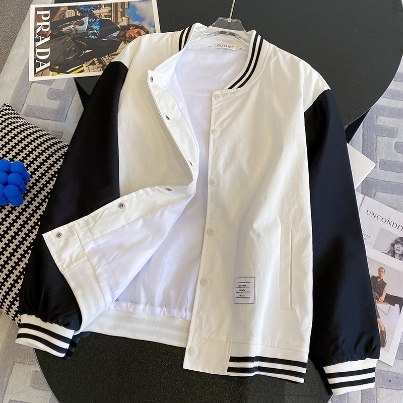 棒球服夹克情侣男女外套宽松百搭春秋款潮流港风学生痞帅开衫褂子