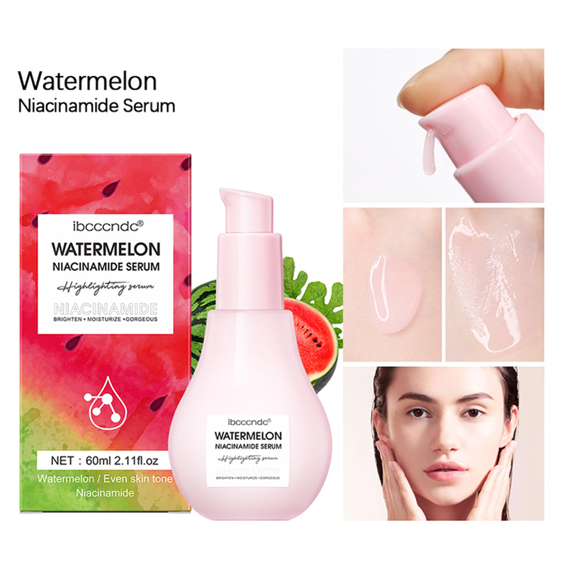 Watermelon Glow Niacinamide Dew Drops Serum Makeup Hydrating 美容护肤/美体/精油 贴片面膜 原图主图