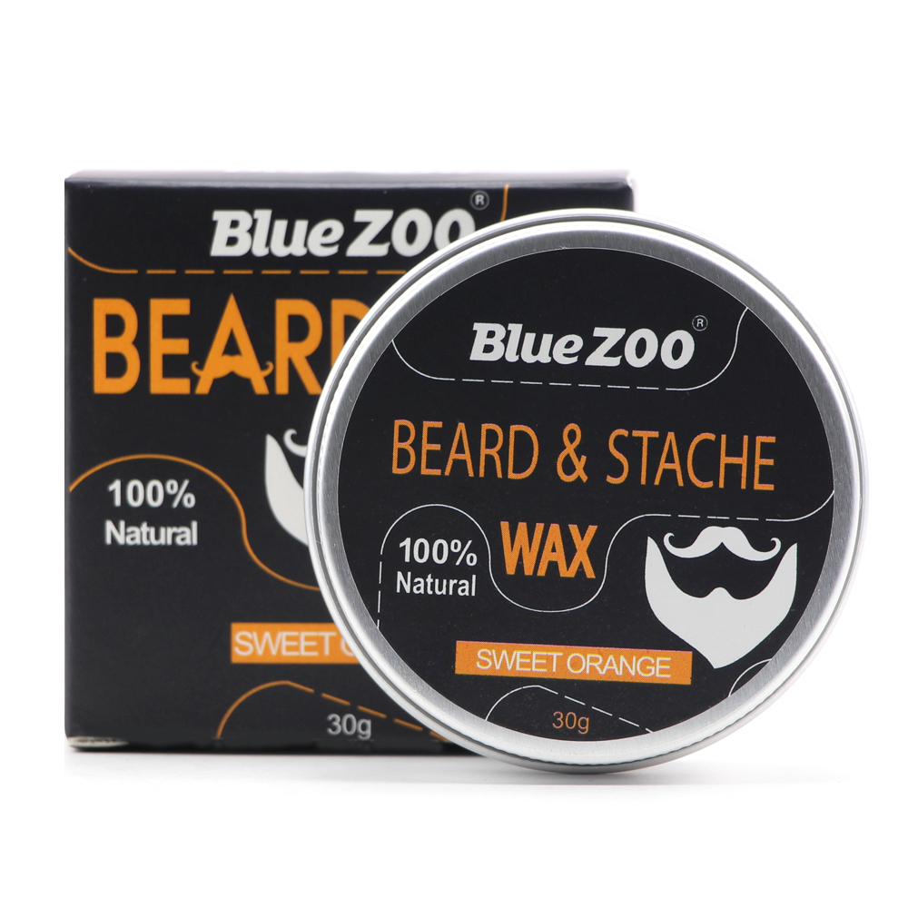 NEW 100% Organic Natural Beard Care Wax Balm Men Beard Care 彩妆/香水/美妆工具 化妆/美容工具 原图主图