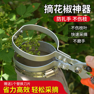 夹子剪刀花椒采摘器防 日本品质摘花椒神器专用工具全自动采摘新款