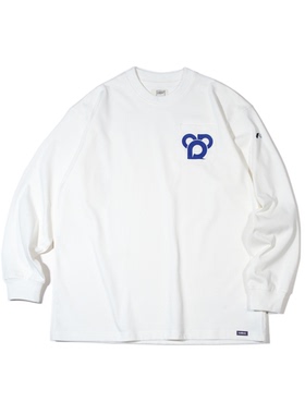 rodless宽松重磅360g口袋印花长袖T恤秋季百搭国潮牌情侣上衣