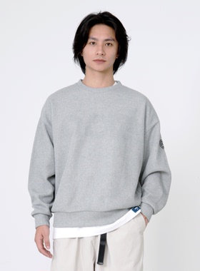 rodless 22秋冬宽松慵懒风毛衣针织衫潮牌秋款复古毛衣日系毛衫