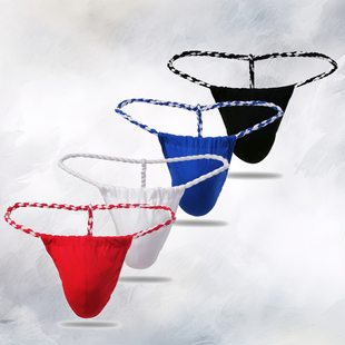 棉质短底裤 furry福瑞日式 内裤 六尺黑猫裈个性 性感男生 织绳丁字裤