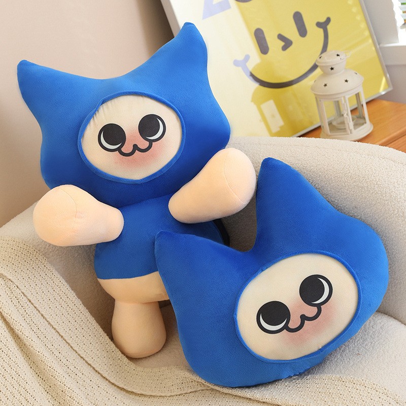 呆猫艾露猫同人公仔抱枕玩偶周边