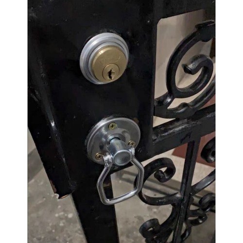 申士牌9472 A2老式铁门锁 双铜头铜芯 申翔丰收牌锁 防盗插芯门.