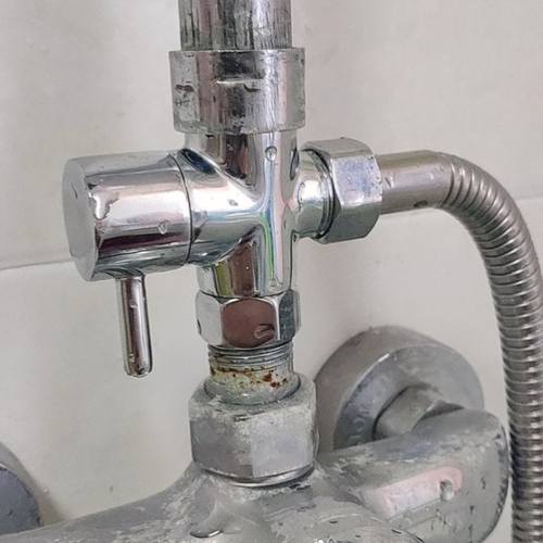 淋浴阀快开分水器一进二出4分6分通用阀门大流量全铜三通花洒配.