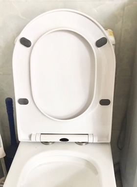 厕所配件加厚通用马桶uov型老式马桶盖家用坐便圈坐垫抽水座便.