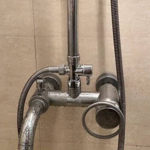 4分6分配件花洒淋浴三通阀接头一进二出转换器全铜快开分水器切.