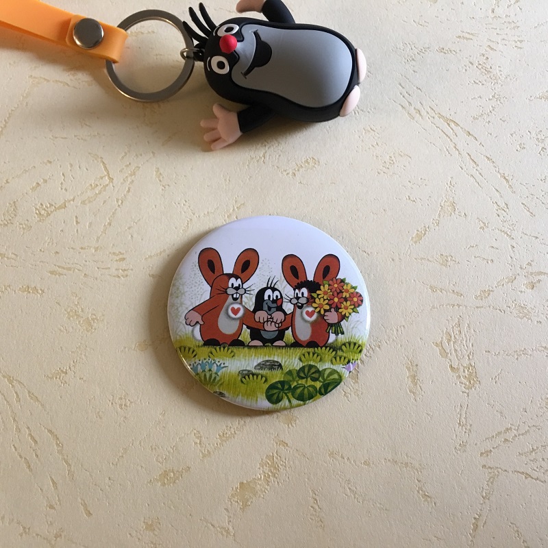 littlemole小鼹鼠冰箱贴  背面实用开瓶器 兔年家居布置 生日礼物