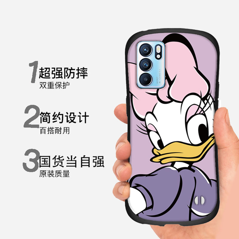 OPPO Reno8手机壳新款7硅胶6全包防摔男女款卡通可爱个性5保护套高级感高端网红ifacePLUS小蛮腰PRO+散热防滑 3C数码配件 手机保护套/壳 原图主图