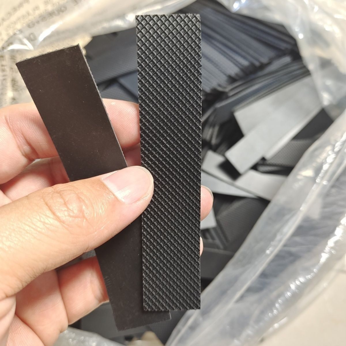 摩托车电动车射灯支架管夹橡胶网格防滑垫片护杠减震车把垫片