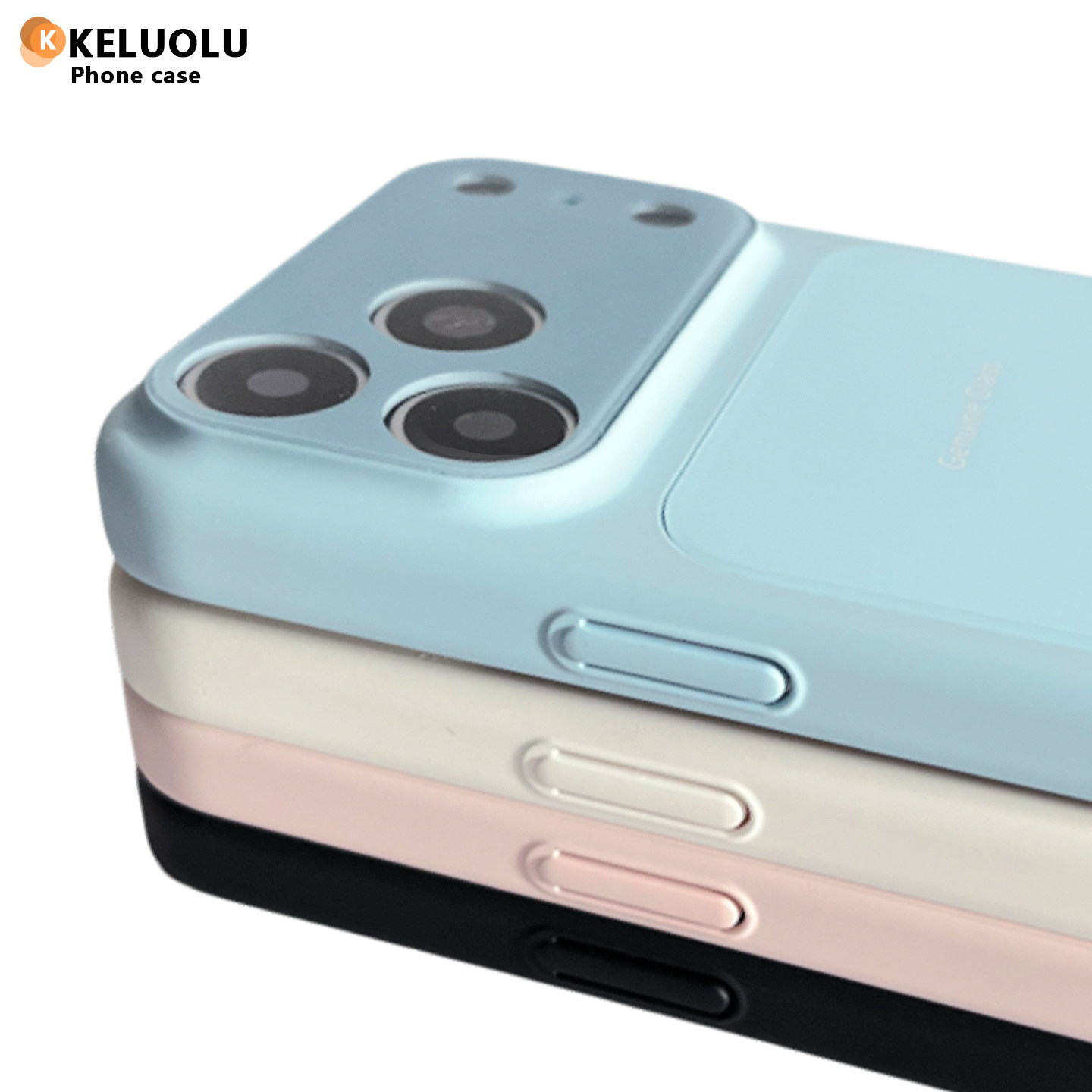 适用苹果17手机壳浅紫马卡龙玻璃iphone17promax精孔