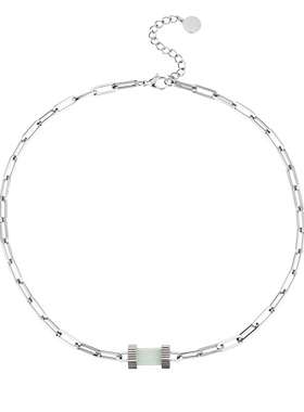 3forevigt天然石色彩项链