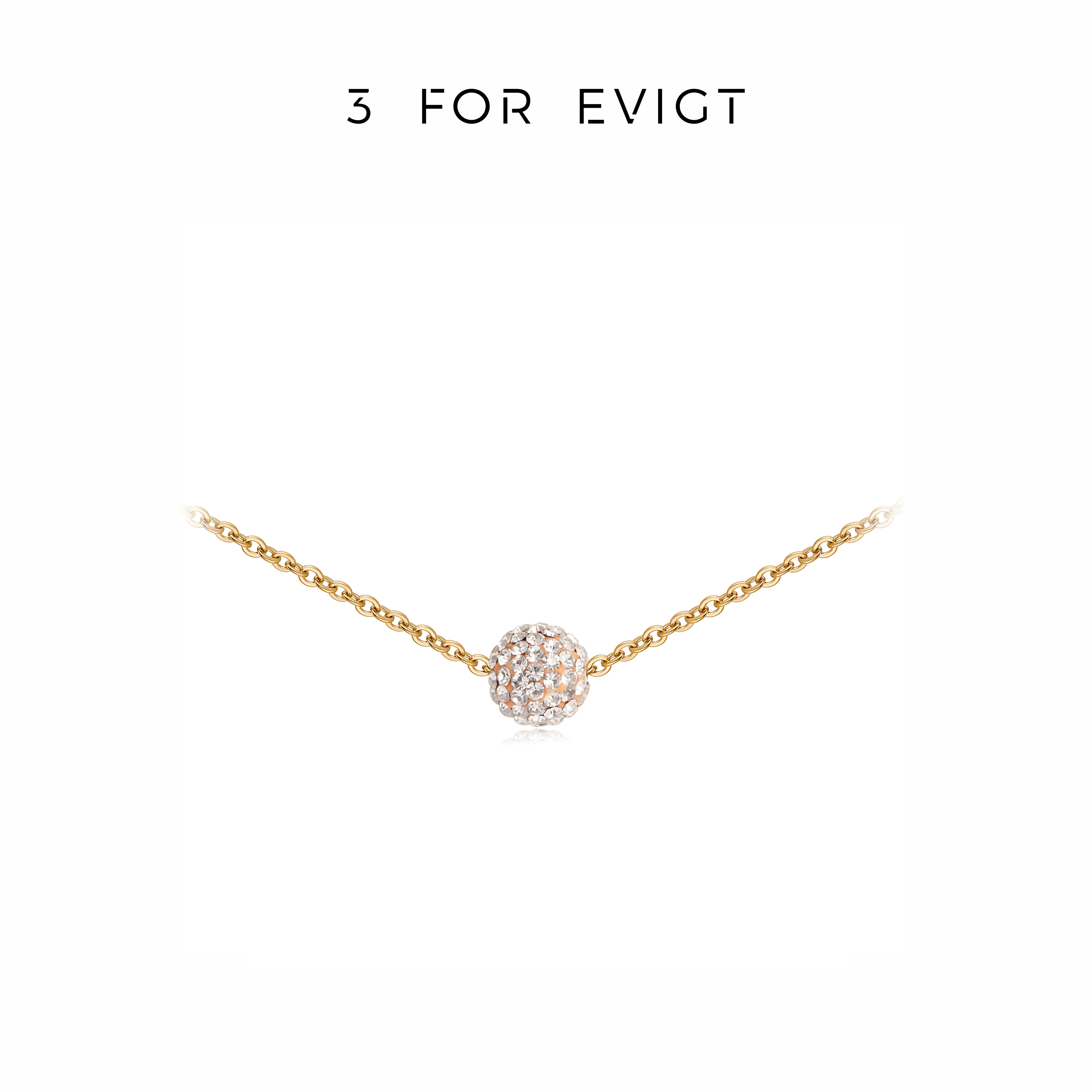 3forevigt女式通勤风项链