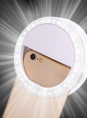 Universal Selfie LED Ring Flash Light Portable Mobile Phone
