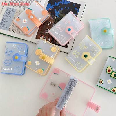 Kawaii Bear Photo Album Cartoon Photocard Holder Scrapbook F