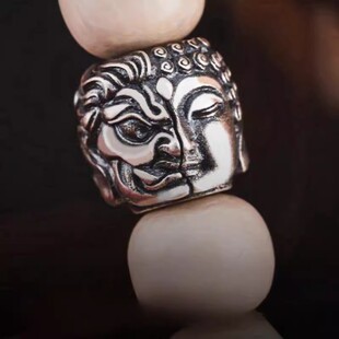 一念之间丨原创国风文玩diy配饰散珠925银手串连接隔珠小饰品