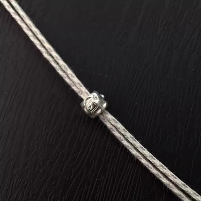 925银制品 金刚108背云线束搭配百香籽星月金刚文玩时尚手工复古