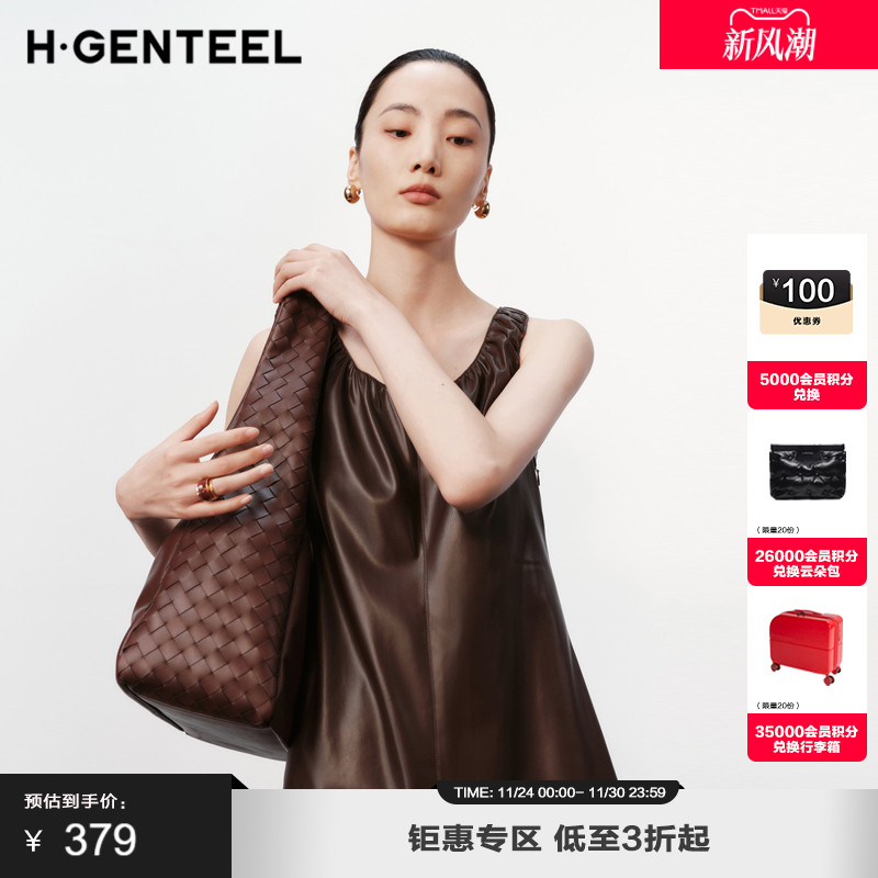 抽褶设计 利落无袖 A字裙型