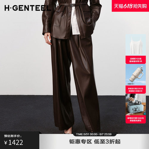 抽褶设计 直筒版型 显瘦酷飒