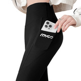 打底裤女新款鲨鱼裤侧口袋运动高腰收腹无尴尬线瑜伽裤潮，女装打底裤，搜酷衣阁