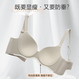 大胸显小胸无痕内衣女薄款透气聚拢提拉收副乳防下垂大码文胸罩，文胸，搜酷衣阁