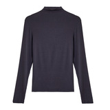 秋冬季半高领长袖打底衫女内搭简约百搭可外穿正肩t恤上衣，保暖内衣，搜酷衣阁