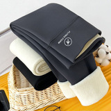 季高腰收腹加绒瑜伽大码显瘦保暖打底加厚羊羔绒鲨鱼裤女，女装打底裤，搜酷衣阁