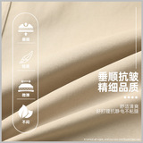 美式复古卡其工装裙女春夏2025新款高腰a字显瘦百搭侧开叉半身裙，女装半身裙，搜酷衣阁