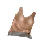 秋冬德绒保暖背心女羊绒加厚修身柔软透气打底保暖内衣马甲，保暖内衣，搜酷衣阁