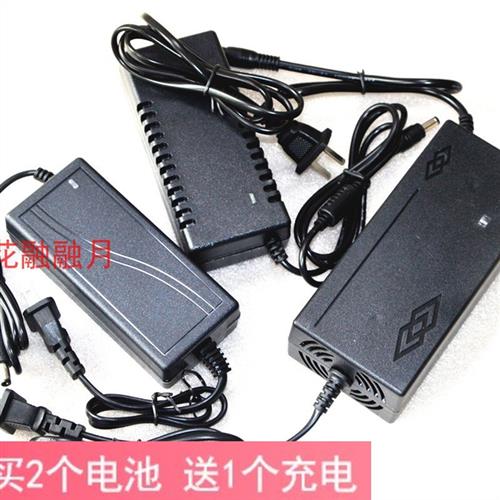 森奈户外便携式储能锂电池12V12.6V电瓶电源线充电器