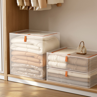 装被子收纳袋家用大容量透明编织袋搬家打包防尘袋衣服棉被专用袋