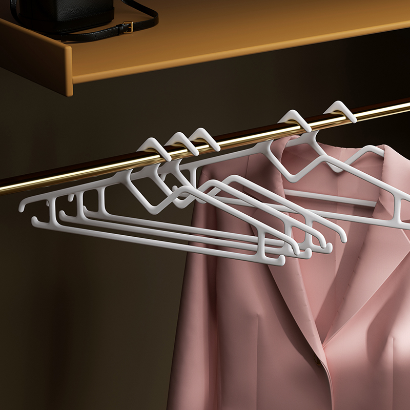 优质PP材质肤感短颈衣架