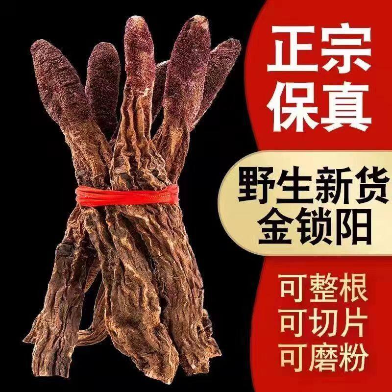锁阳中药材正品特级野生金整根肉苁蓉片淫羊藿专用粉泡茶泡酒料水