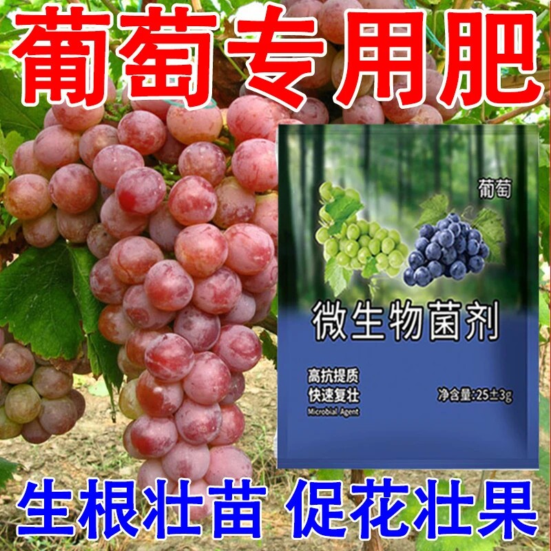 葡萄授粉坐果防落增甜肥料