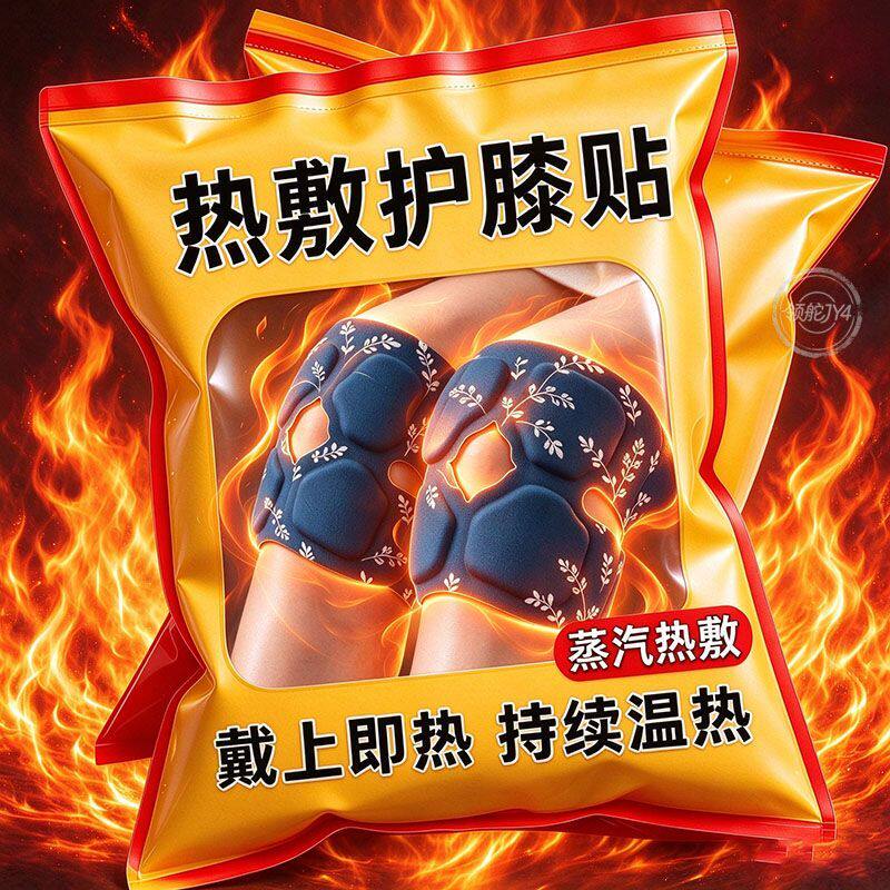 自发热蒸汽暖膝关节热敷贴