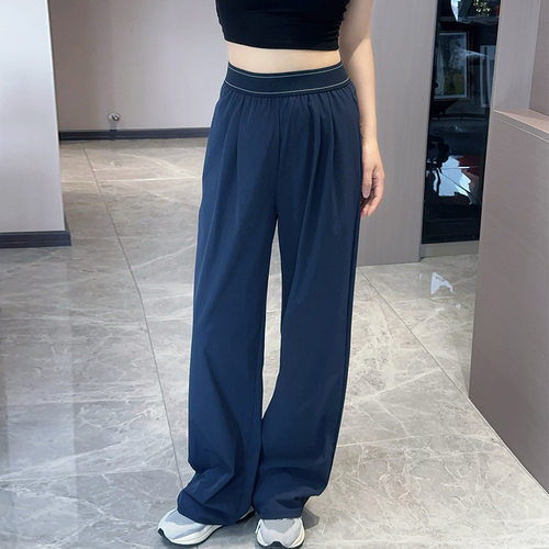 Sports and leisure straight leg pants    运动休闲直筒裤女