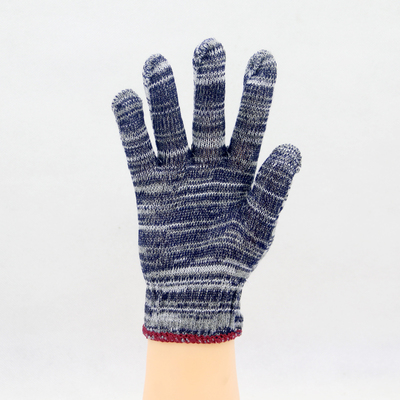 劳保手套花纱灰加丝花尼龙400g500g600g工地车间加油站工作手套