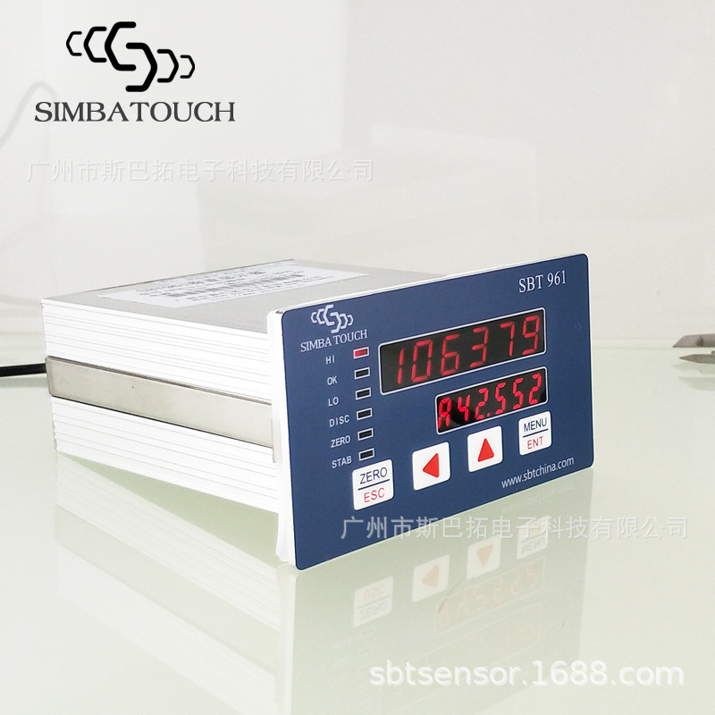 SBT961压力称重传感器控制仪表高精度数显RS232 485模拟量