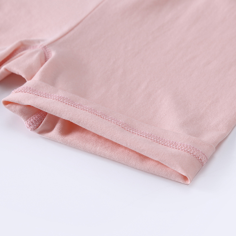 女童安全裤夏季打底裤双层加档内裤中大童女孩三分纯棉防走光薄款