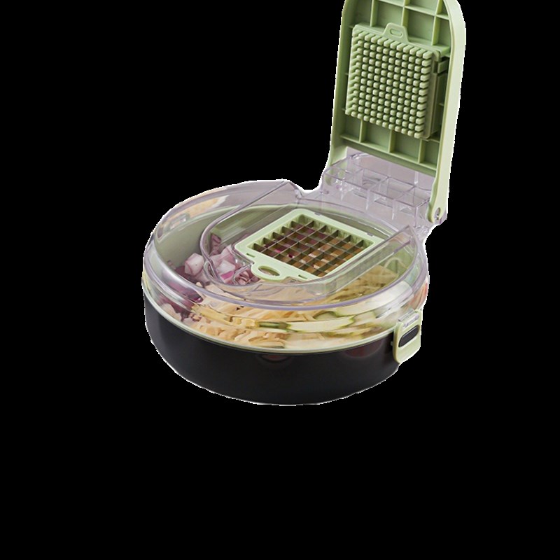 多功能九合一切菜器厨房切菜神器大容量擦丝刨丝器切丁切花切菜器