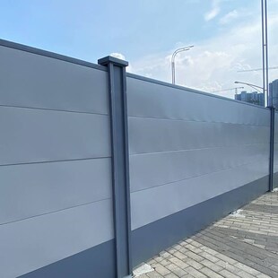 钢结构围挡a1款新型装配式工地施工挡板护栏市政工程围蔽广州款