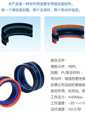 KDAS组合油封165/170/175/180/185/190*140/145/150/155/160/165