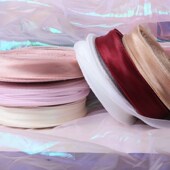 鱼尾纱丝带大卷100码 鲜花花束包装 缎带DIY蝴蝶结彩带蛋糕烘焙围边