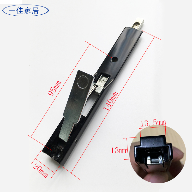 对开子母门断桥铝合金平开门推拉门窗平开窗欧标槽锌合金插销短