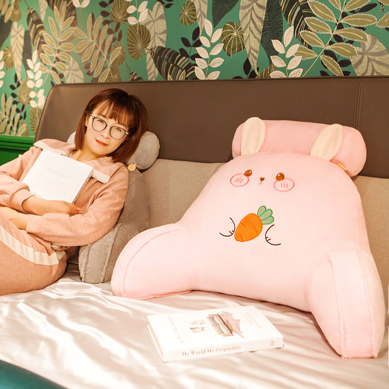 卡通床头靠垫宿舍学生看书靠枕卧室床上大靠背腰枕软包孕妇腰靠垫,居家布艺,床头靠垫,淘宝优惠券,粉丝福利购,淘宝优惠卷