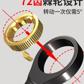 两用棘轮扳手工业级快速省力开口梅花小板子双向双头维修工具